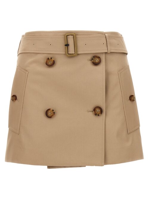 'Brielle' skirt BURBERRY Beige