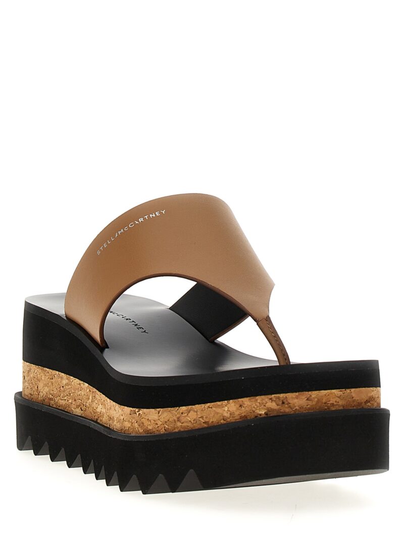 'Sneak-Elyse' sandals 810362AP00P02134 STELLA MCCARTNEY Brown