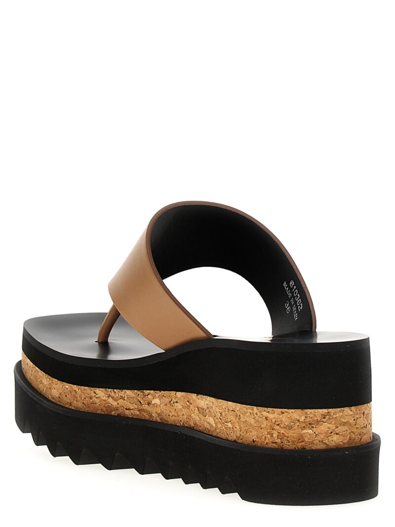 'Sneak-Elyse' sandals Woman STELLA MCCARTNEY Brown