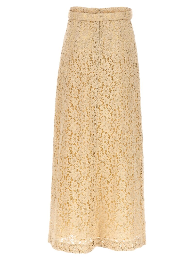 'Sensory Lace' skirt 8202SF233TEA ZIMMERMANN Beige