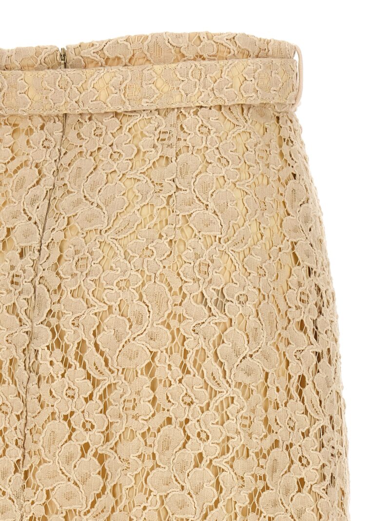 'Sensory Lace' skirt 80% cotton