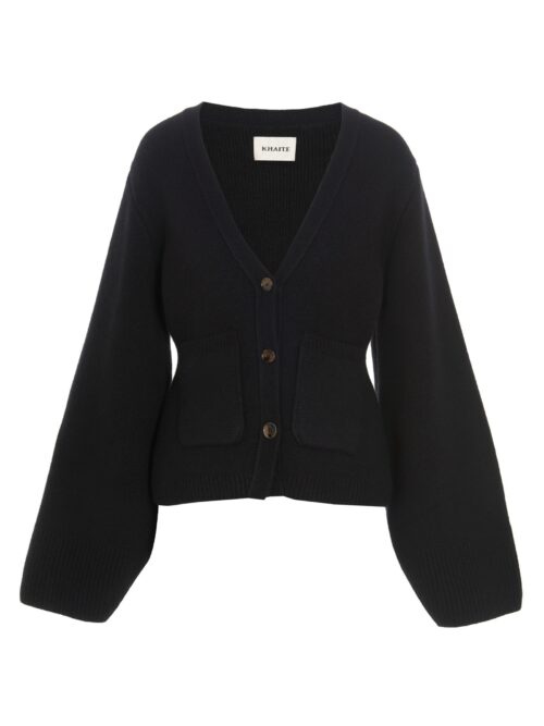 'Scarlet' cardigan KHAITE Black