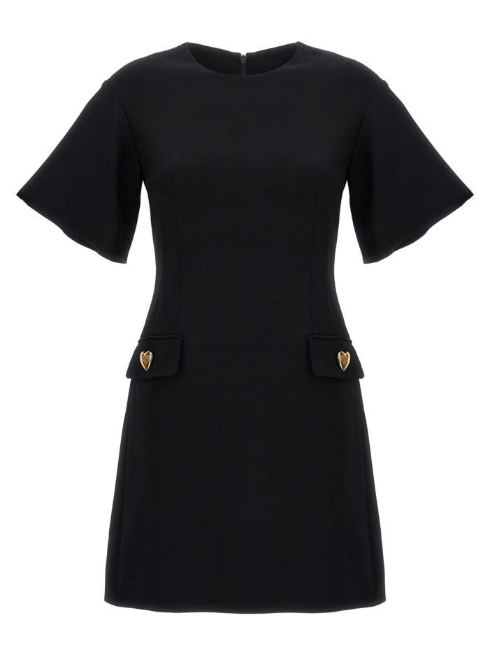'Cuore' dress MOSCHINO Black
