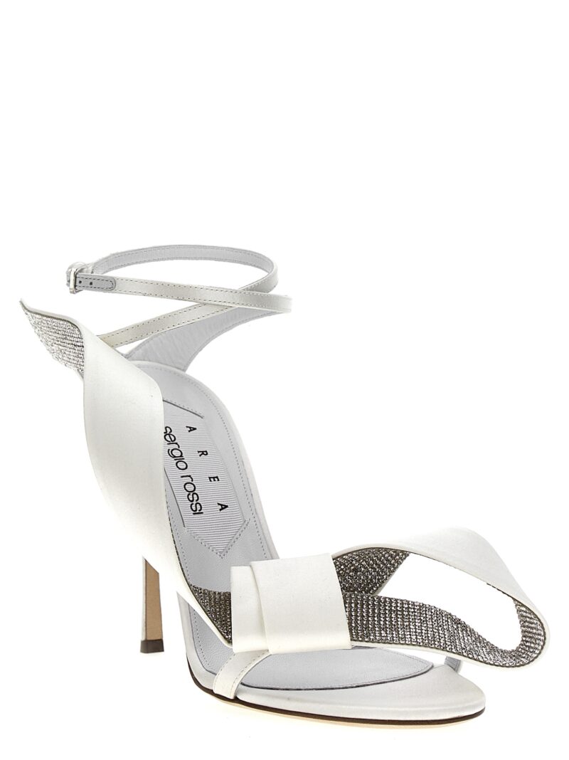 Sergio Rossi x AREA 'Area Marquise' sandals B03370MFI9121109000 SERGIO ROSSI White