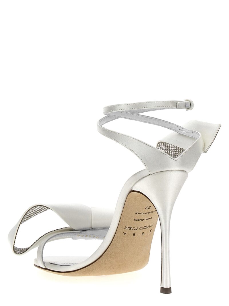 Sergio Rossi x AREA 'Area Marquise' sandals Woman SERGIO ROSSI White