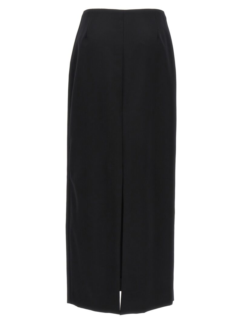 Long skirt back slit BW40RA14RQ001 GIVENCHY Black