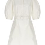 Belt dress at the waist CHLOÉ White