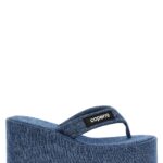 'Branded Wedge' sandals COPERNI Blue