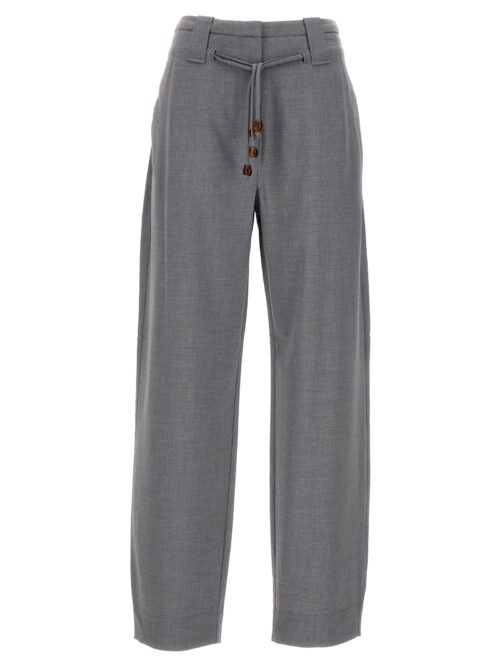 'Drapey' pants GANNI Gray