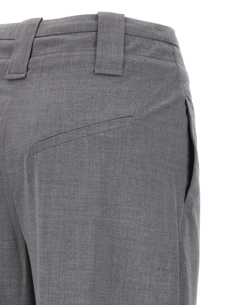 'Drapey' pants 48% viscose 47% polyester 5% elastane GANNI Gray