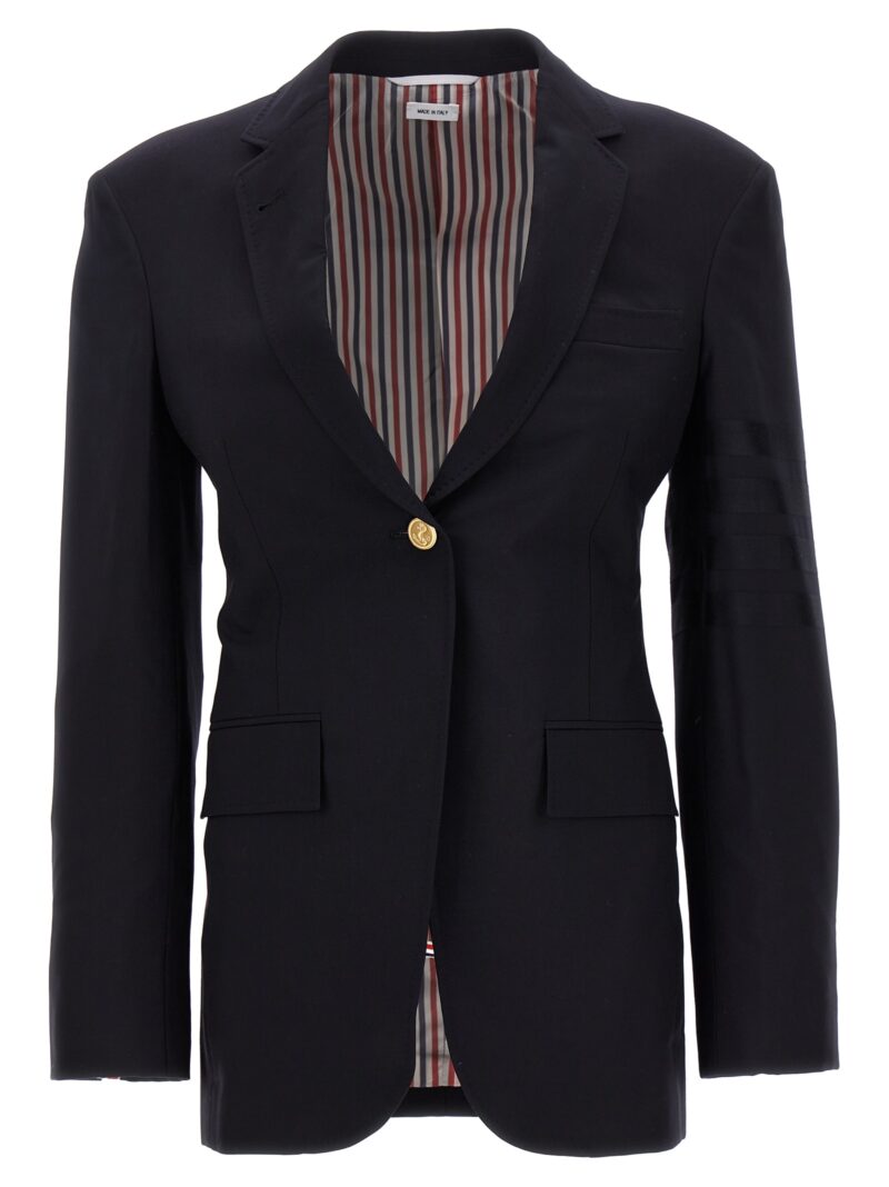 '4 bar' blazer THOM BROWNE Blue