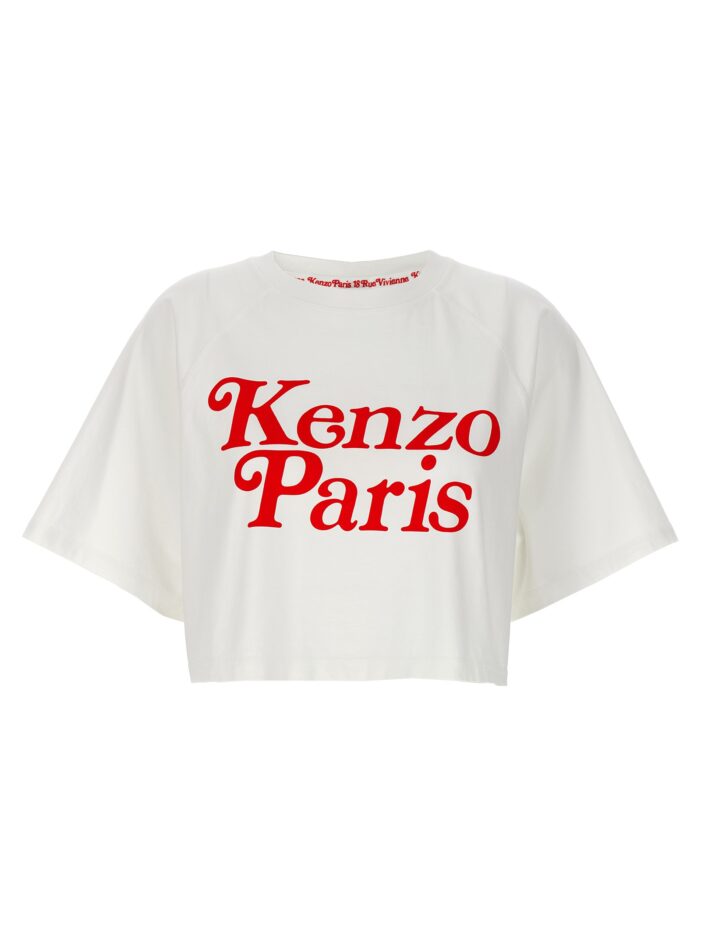 Cropped t-shirt KENZO White
