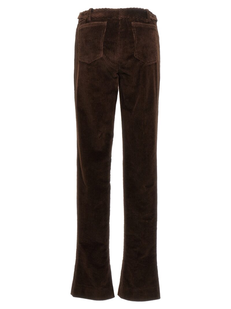 Corduroy pants FTCX7TFUWDUM0023 DOLCE & GABBANA Brown