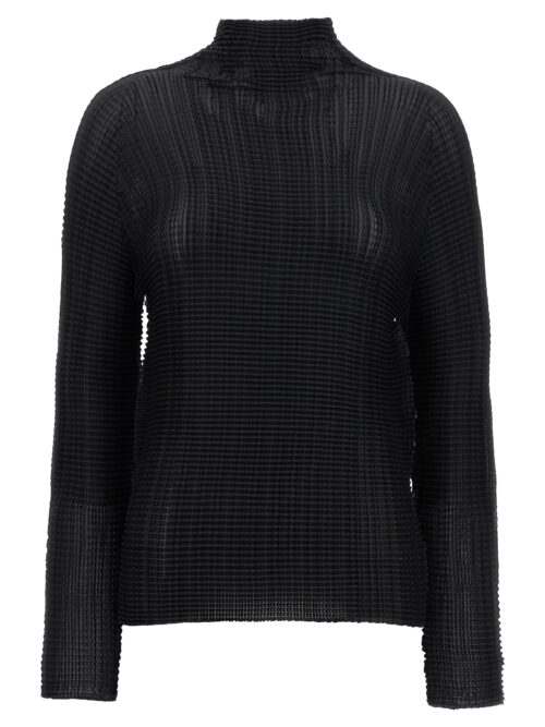 'Wooly Pleats' top ISSEY MIYAKE Black