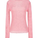 Semi-sheer sweater JIL SANDER Pink