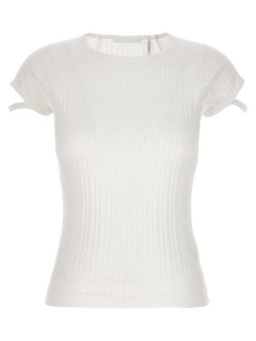 Ribbed T-shirt HELMUT LANG White