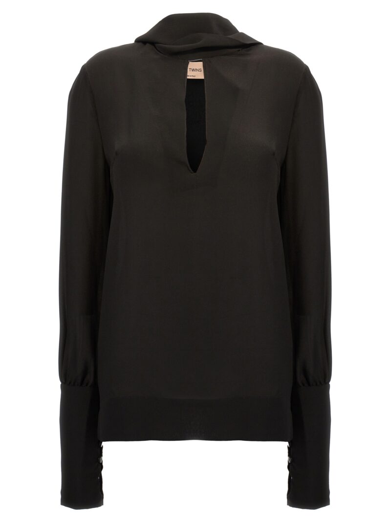 'Lecce' blouse LE TWINS Black