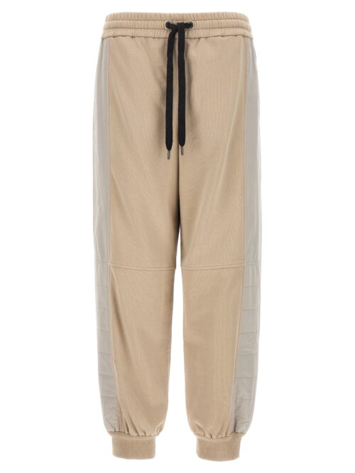 Padded insert joggers BRUNELLO CUCINELLI Beige