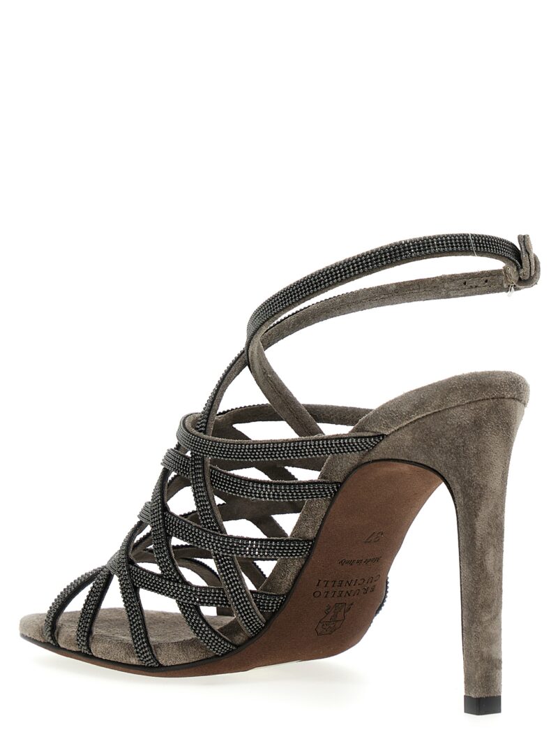 'Monile' sandals MZSFC2471C8212 BRUNELLO CUCINELLI Gray