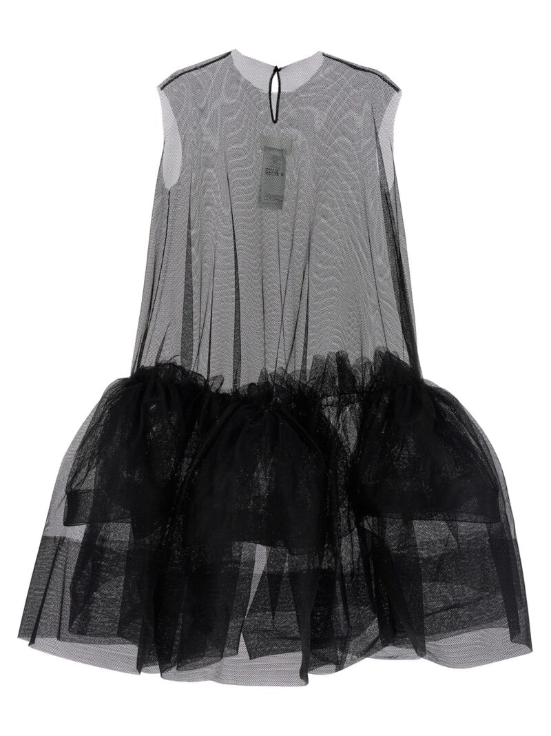 Flounced tulle dress S29DD0011S76807900 MAISON MARGIELA Black