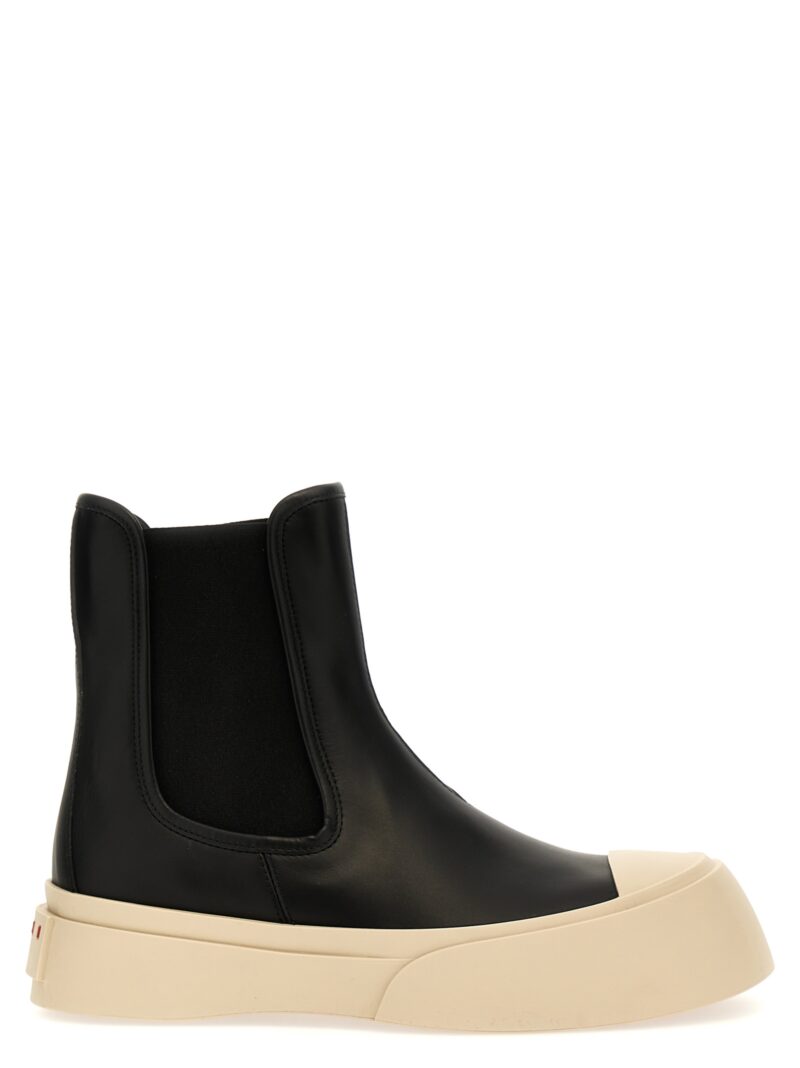 'Pablo' ankle boots MARNI White/Black