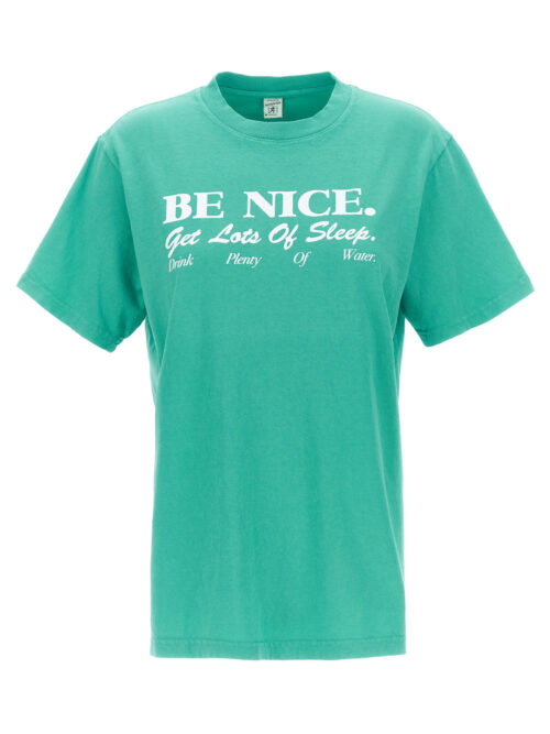 T-shirt 'Be Nice' SPORTY & RICH Green