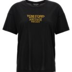 Logo print T-shirt TOM FORD Black