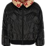 'Reversible Faux Shearling' reversible down jacket PERFECT MOMENT Multicolor