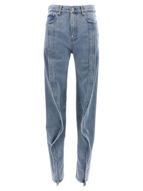 'Slim Banana' jeans Y/PROJECT Light Blue