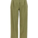 Cropped chino pants ETRO Green