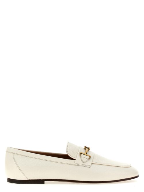 T Ring detail loafers TOD'S White