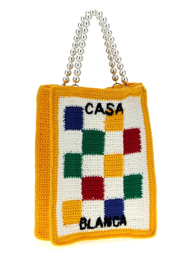 'Cotton Mini Crochet Square' handbag AF23BAG02502MULTI CASABLANCA Multicolor