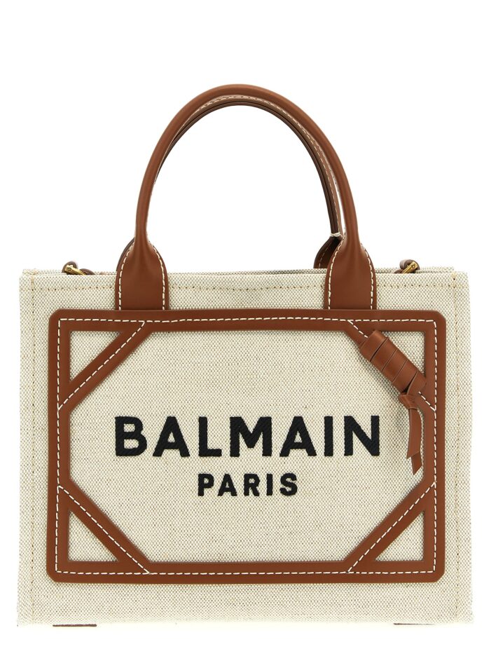 'B-Army' shopping bag BALMAIN Beige