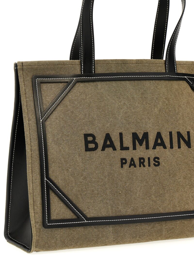 'B-Army' shopping bag Woman BALMAIN Green