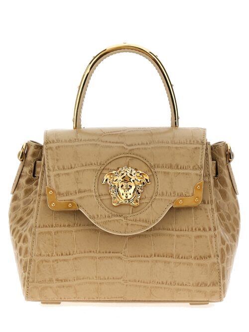 'La Medusa' small handbag VERSACE Beige