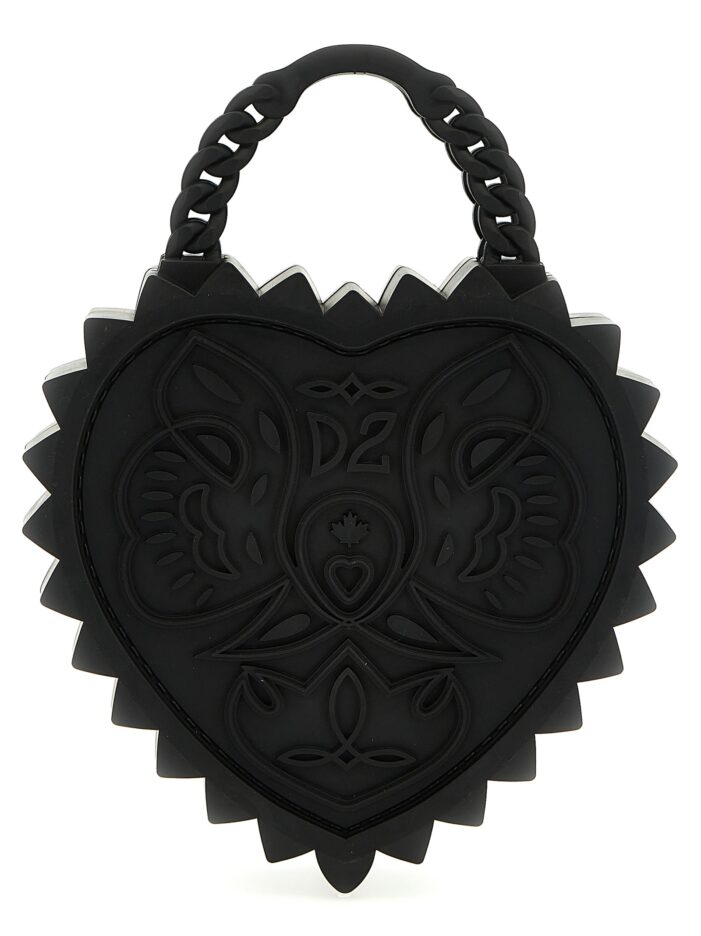 'Open Your Heart' handbag DSQUARED2 Black