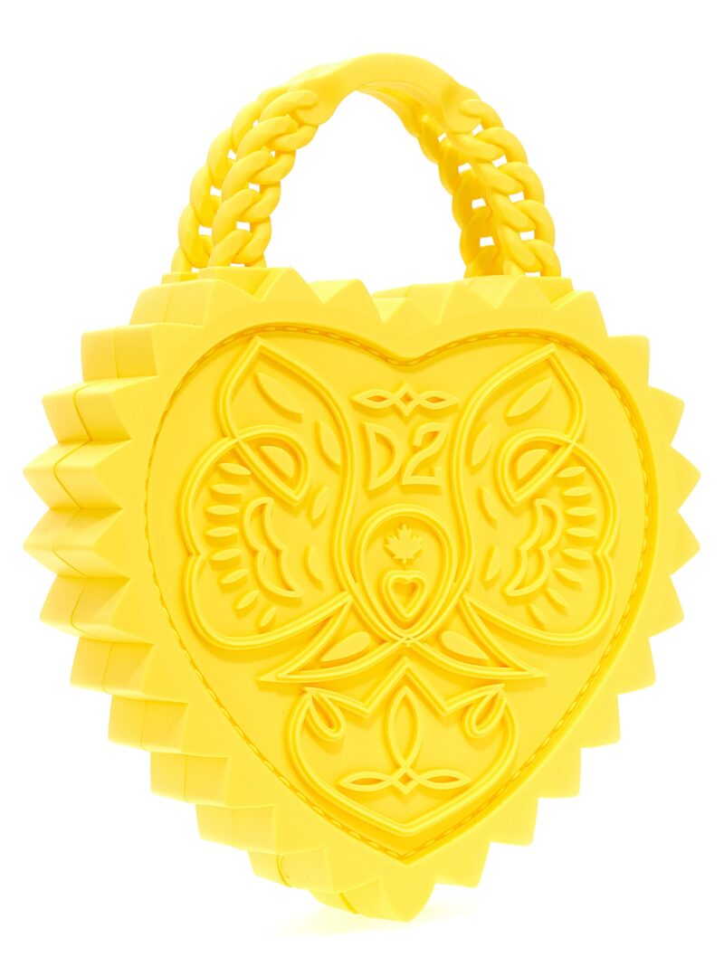 'Open Your Heart' handbag HBW0058358072157047 DSQUARED2 Yellow