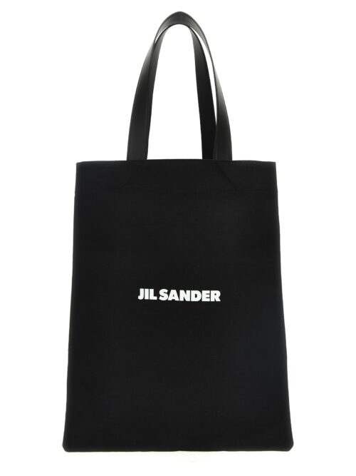 'Flat Shopper' Medium Shopping JIL SANDER Black