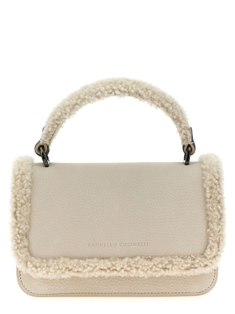 'City' handbag BRUNELLO CUCINELLI White