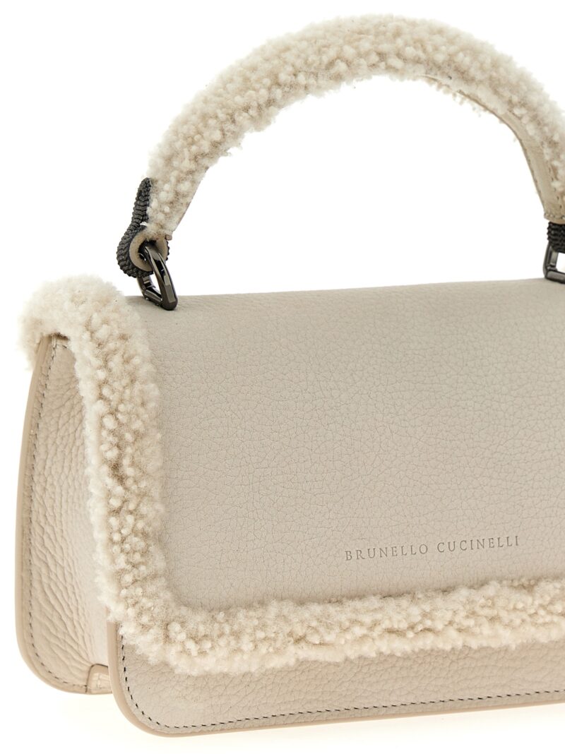 'City' handbag Woman BRUNELLO CUCINELLI White