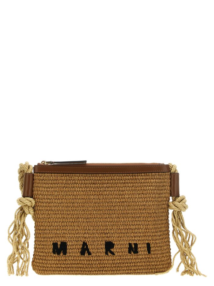 'Marcel Summer Bag' crossbody bag MARNI Brown