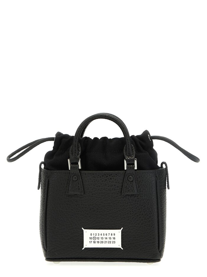 '5AC tote horizontal' handbag MAISON MARGIELA Black