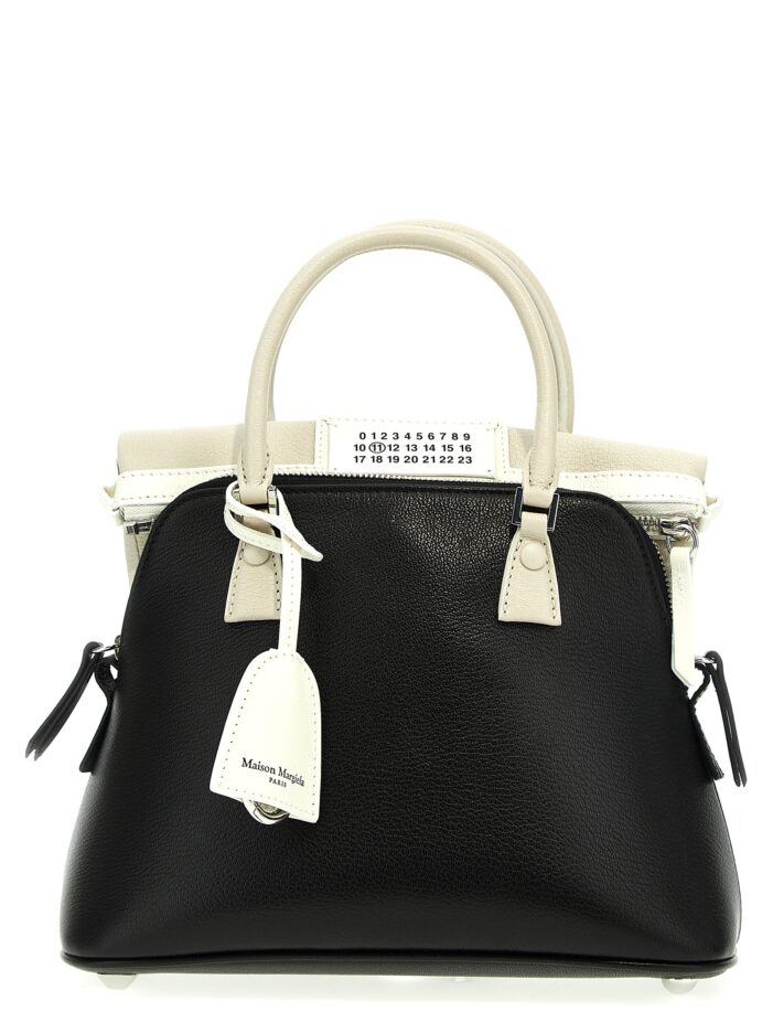 '5AC classique mini' handbag MAISON MARGIELA White/Black