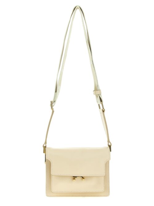 'Trunk Soft' mini shoulder bag MARNI Beige