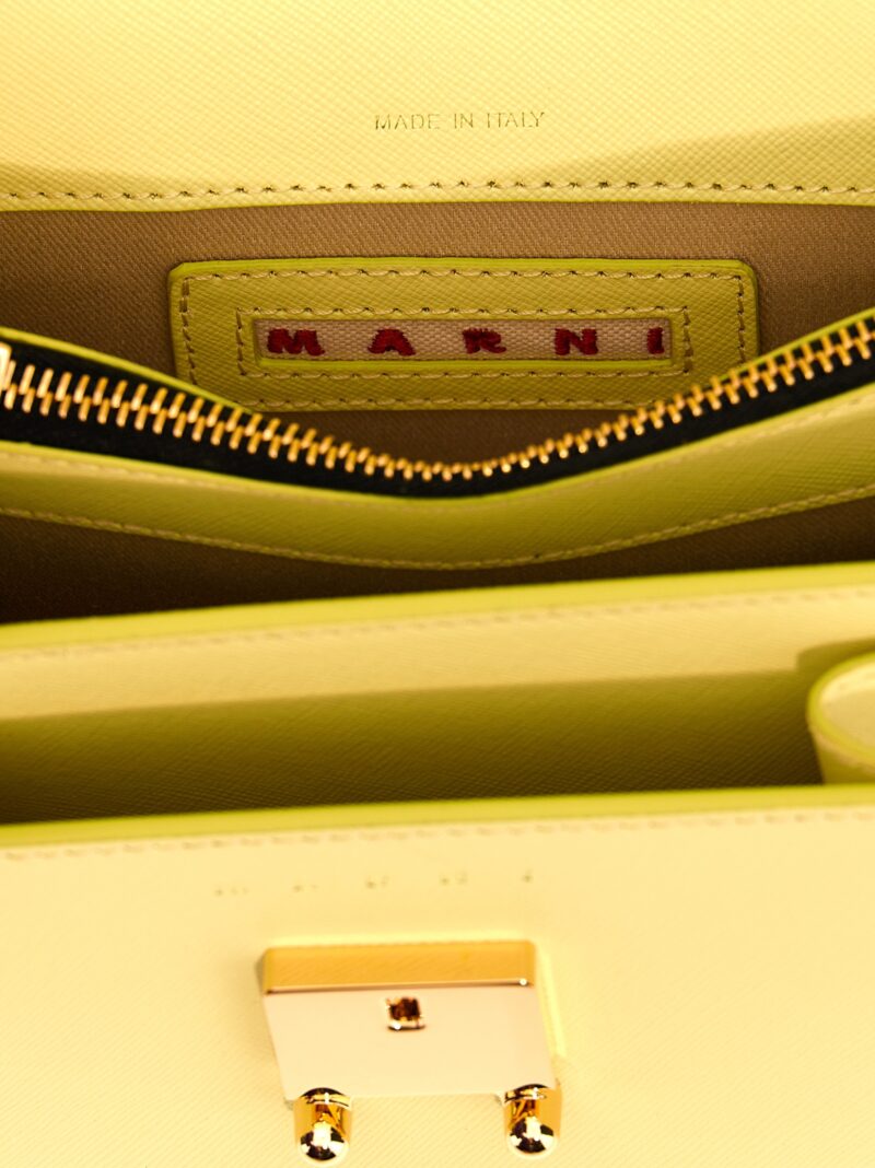 'Trunk' mini shoulder bag 100% calfskin leather (Bos Taurus) MARNI Yellow