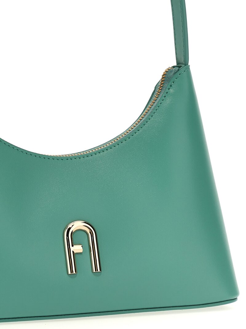 'Diamante' mini shoulder bag Woman FURLA Green