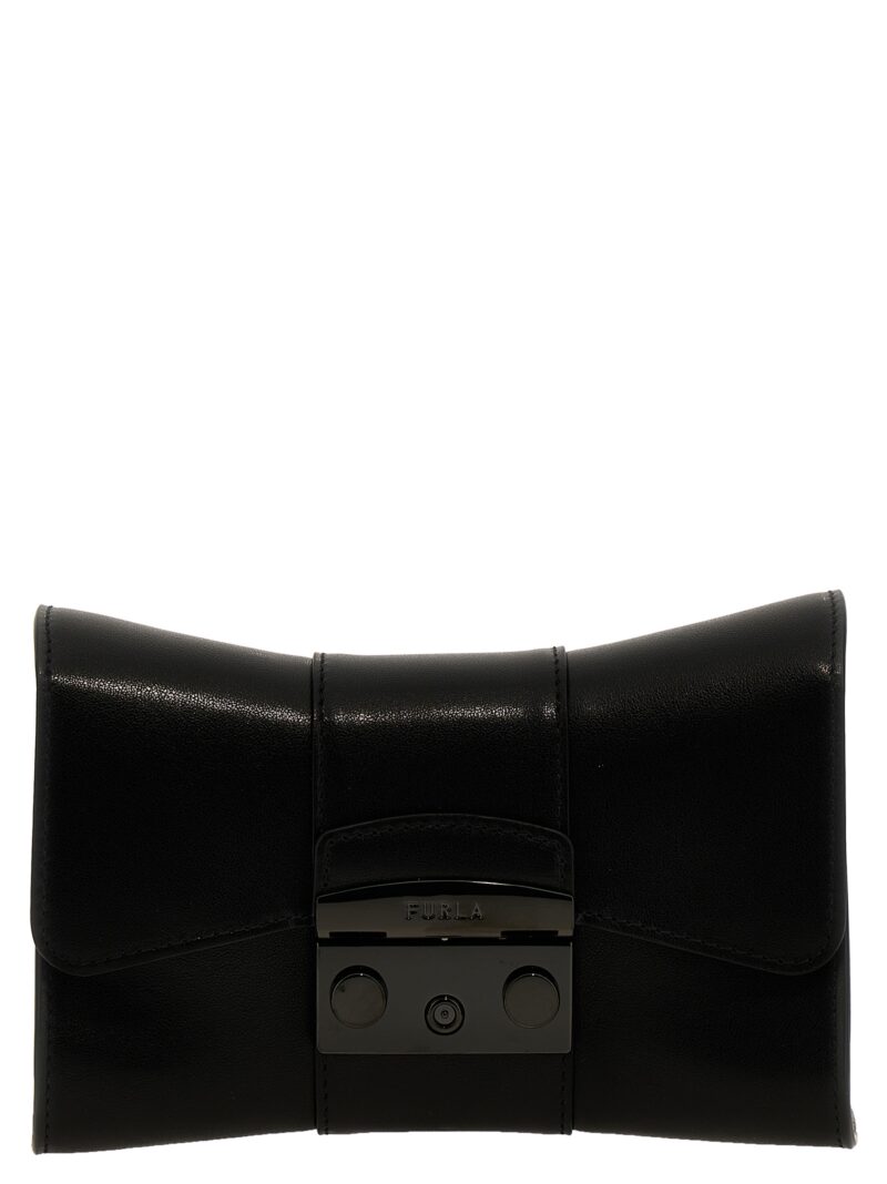 'Metropolis Mini Remix' crossbody bag FURLA Black