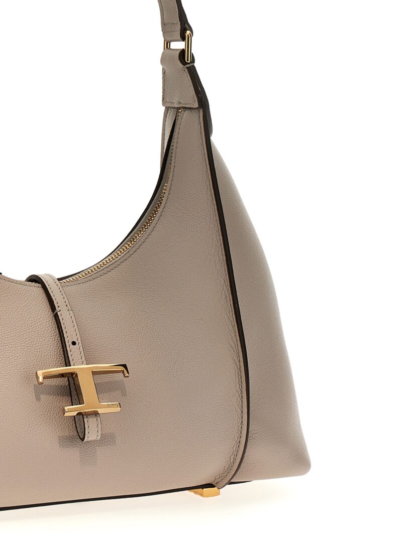 'T Timeless' small shoulder bag Woman TOD'S Gray