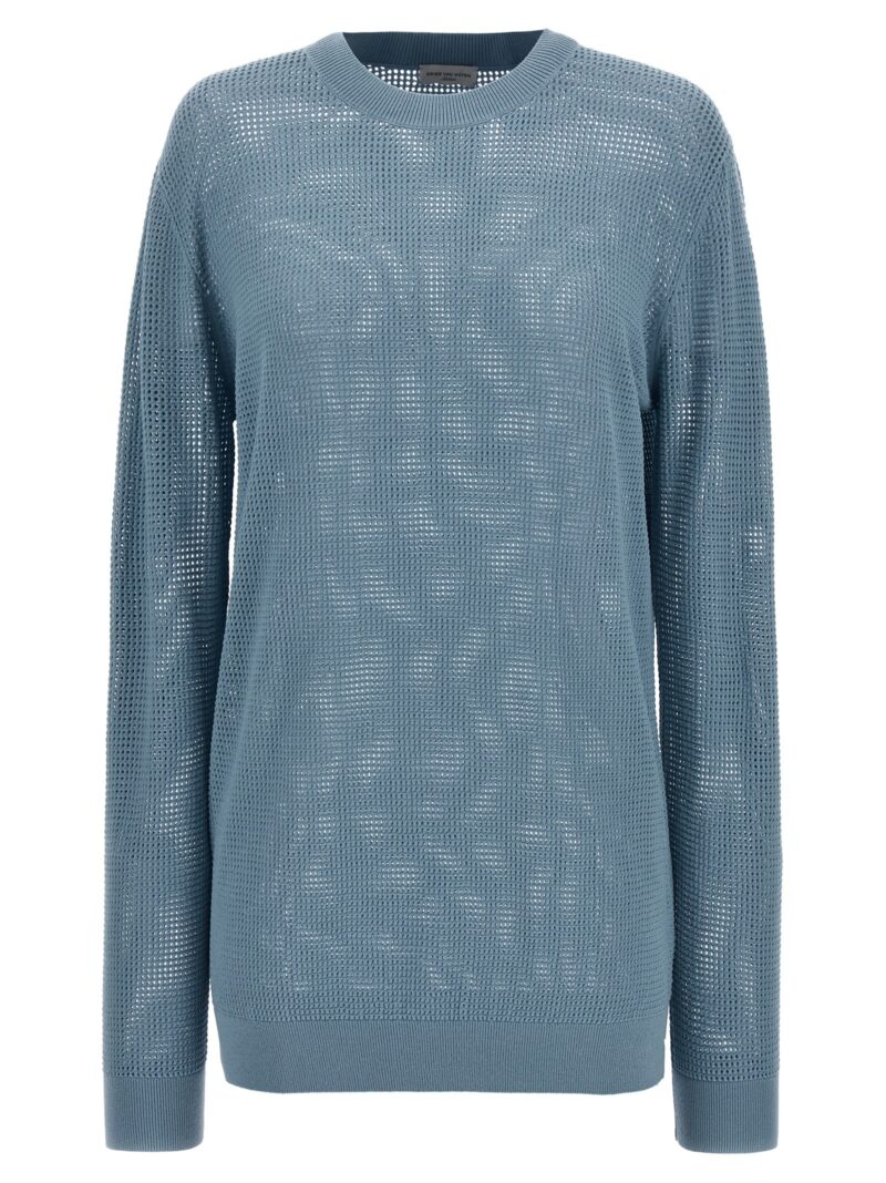 'Mixed' sweater DRIES VAN NOTEN Light Blue