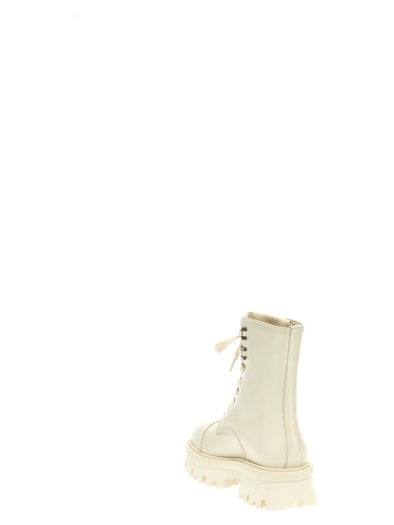 'Kira' ankle boots 0763844MASCARPONE FERRAGAMO White